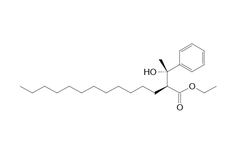 (2S*,3S*)-Ethyl 3-Hydroxy-2-dodecyl-3-phenylbutyrate
