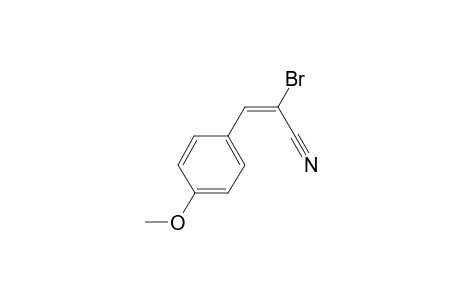 (E)-2-Bromo-3-(p-methoxyphenyl)-2-propenenitrile