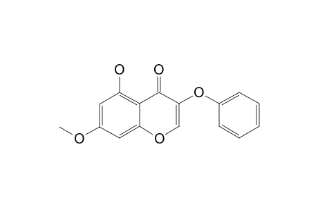 5-HYDROXY-7-METHOXY-3-PHENOXY-CHROMEN-4-ONE