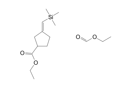 CYCLOPENTAN-cis-1,2-DICARBOXYLIC ACID, 4-(TRIMETHYLSILYLMETHYLEN)-, DIETHYL ESTER