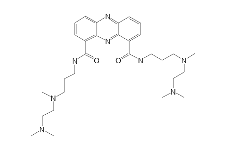 1,9-Phenazine bis-[3-[N-[2-dimethylaminoethyl]-N-methyl]amino-propylcarboxamide