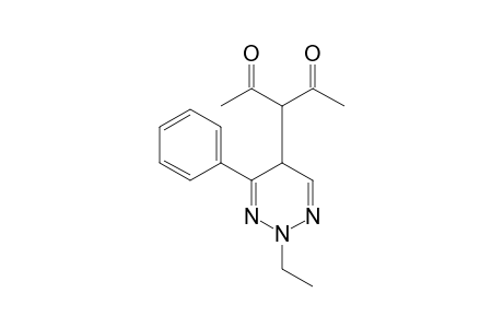 3-(2'-Ethyl-4'-phenyl-2',5'-dihydro-1,2,3-triazin-5'-yl)pentan-2,4-dione