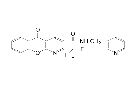 5-OXO-N-[(3-PYRIDYL)METHYL]-2-(TRIFLUOROMETHYL)-5H-[1]BENZOPYRANO[2,3-b]PYRIDINE-3-CARBOXAMIDE