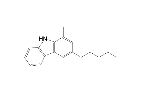9H-Carbazole, 1-methyl-3-pentyl-