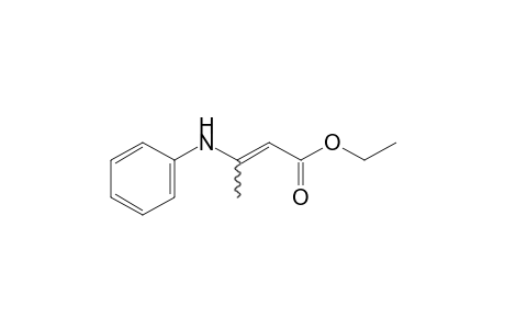 3-anilinocrotonic acid, ethyl ester