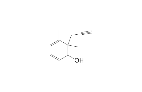 5,6-Dimethyl-6-(2'-propynyl)cyclohexa-2,4-dien-1-ol