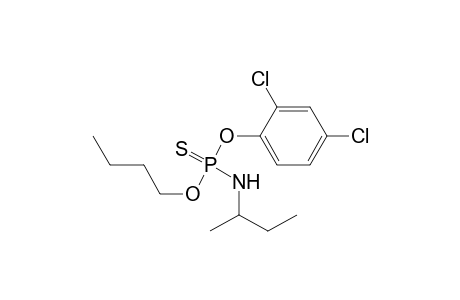 Phosphoramidothioic acid, sec-butyl-, O-butyl O-2,4-dichlorophenyl ester