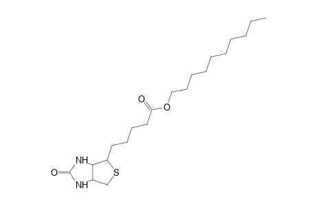 5-(2-Oxohexahydrothieno[3,4-d]imidazol-6-yl)pentanoic acid, decyl ester