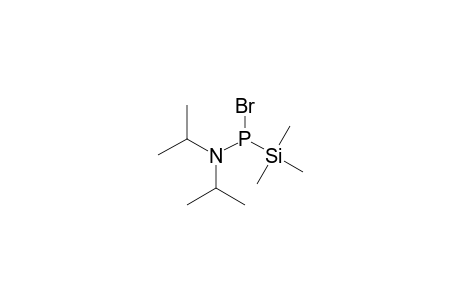 BROM-(DIISOPROPYLAMINO)-(TRIMETHYLSILYL)-PHOSPHANE