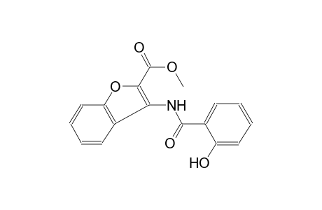 2-benzofurancarboxylic acid, 3-[(2-hydroxybenzoyl)amino]-, methyl ester