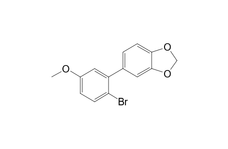 2-Bromo-3',4'-methylenedioxy-5-methoxybiphenyl