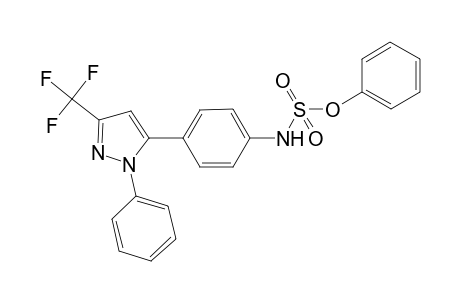 Phenyl 4-[1-phenyl-3-(trifluoromethyl)-1H-pyrazol-5-yl]phenylsulfamate