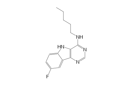 8-fluoro-N-pentyl-5H-pyrimido[5,4-b]indol-4-amine