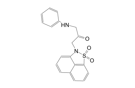 1-anilino-3-(1,1-dioxido-2H-naphtho[1,8-cd]isothiazol-2-yl)acetone
