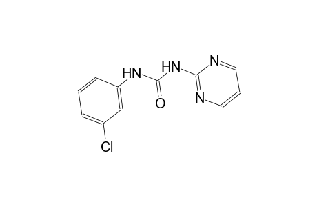N-(3-chlorophenyl)-N'-(2-pyrimidinyl)urea