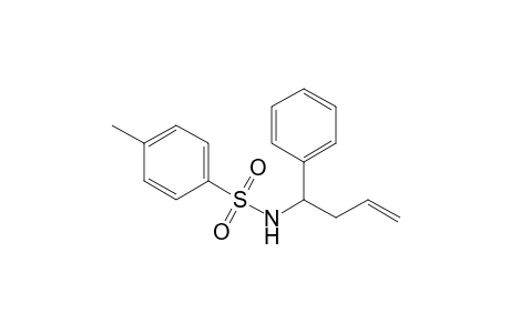 4-Methyl-N-(1-phenylbut-3-enyl)benzenesulfonamide