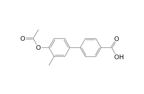 4'-(Acetyloxy)-3'-methyl[1,1'-biphenyl]-4-carboxylic acid
