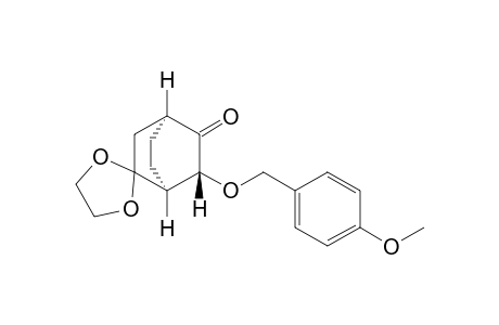 (1'S,3'R,4'S)-3'-p-anisyloxyspiro[1,3-dioxolane-2,5'-bicyclo[2.2.2]octane]-2'-one