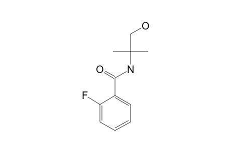 2-FLUORO-BENZOIC-ACID-N-(1-METHYL-1-HYDROXYMETHYLETHYL)-AMIDE