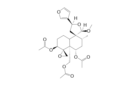 20-epi-20-O-Deacetyl-20-methoxy-teupyreinidin