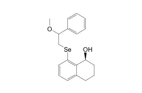 1-{[(R,S)-(2-Methoxy-2-phenyl)ethyl]seleno}-(S)-5,6,7,8-tetrahydronaphth-8-ol