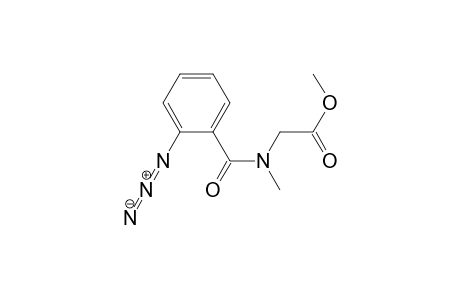 N-(2-Azidobenzoyl)-N-methylglycine methyl ester
