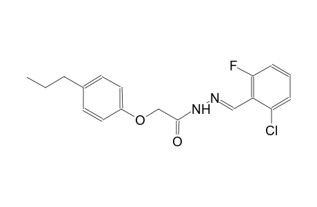 acetic acid, (4-propylphenoxy)-, 2-[(E)-(2-chloro-6-fluorophenyl)methylidene]hydrazide