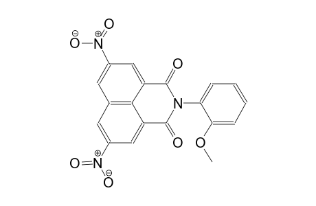 1H-benz[de]isoquinoline-1,3(2H)-dione, 2-(2-methoxyphenyl)-5,8-dinitro-