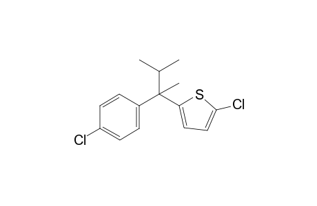 2-chloro-5-(2-(4-chlorophenyl)-3-methylbutan-2-yl)thiophene