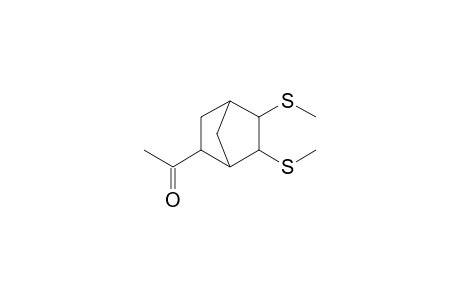 5-Acetyl-2,3-bis(methylthio)bicyclo[2.2.1]heptane