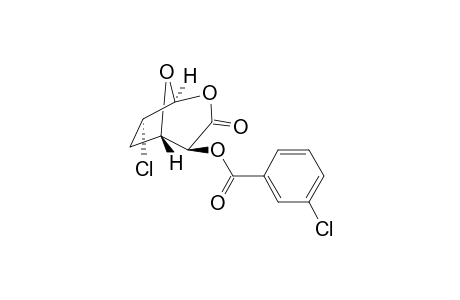 (-)-(1S,4S,5S,7S)-7-endo-Chloro-3-oxo-2,8-dioxabicyclo[3.2.1]oct-4-exo-yl metachlorobenzoate