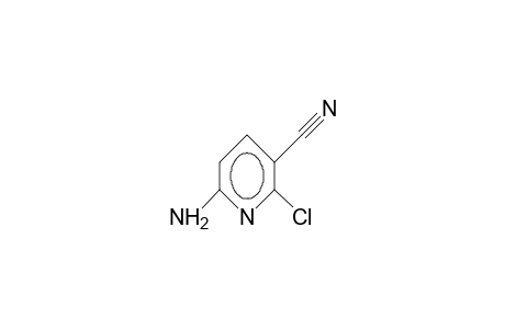 3-Pyridinecarbonitrile, 6-amino-2-chloro-