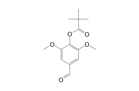 4-FORMYL-2,6-DIMETHOXYPHENYL-2,2-DIMETHYLPROPANOATE