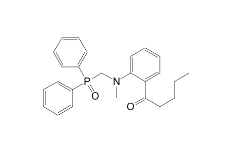 2-[N-[(diphenylphosphinoyl)methyl]-N-methylamino]phenyl n-butyl ketone
