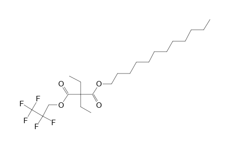 Diethylmalonic acid, dodecyl 2,2,3,3,3-pentafluoropropyl ester