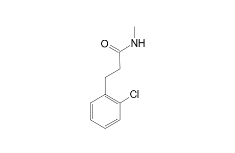 N-Methyl-3-(2'-chlorophenyl)propionamide