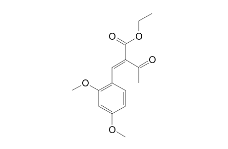 4-(2,4-DIMETHOXYPHENYL)-3-ETHOXYCARBONYL-3-BUTEN-2-ONE;MINOR_ISOMER