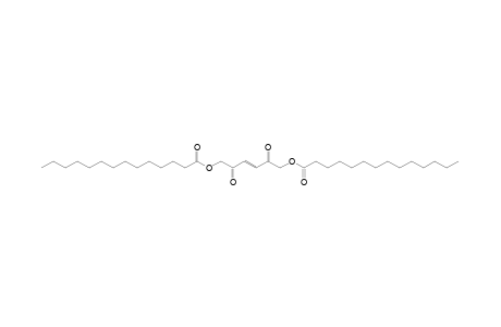 Tetradecanoic acid 2,5-dioxo-6-tetradecanoyloxyhex-3-enyl ester