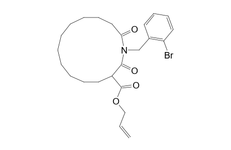 1-(2-BROMOBENZYL)-2,14-DIOXO-1-AZACYCLOTETRADECANE-3-CARBOXYLIC-ACID-ALLYLESTER