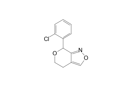 7-(2-Chlorophenyl)-5,7-dihydro-4H-pyrano[3,4-c]isoxazole