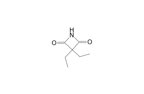 2,4-Azetidinedione, 3,3-diethyl-