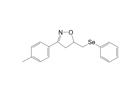 3-(4-Tolyl)-5-[(phenylselanyl)methyl]-4,5-dihydroisoxazole