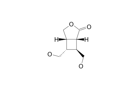 (1RS,5SR,6SR,7SR)-6,7-BIS-(HYDROXYMETHYL)-3-OXABICYCLO-[3.2.0]-HEPTAN-2-ONE