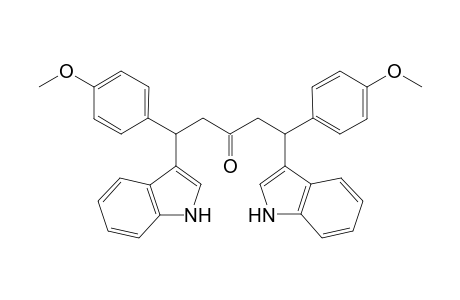 1,5-Di(1H-indol-3-yl)-1,5-bis(4-methoxyphenyl)pentan-3-one