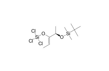 (S)-(Z)-TRICHLORO-[(1-((1-((DIMETHYL)-(1,1-DIMETHYLETHYL)-SILYL)-OXY)-ETHYL)-PROPENYL)-OXY]-SILANE