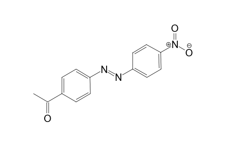 (E)-1-(4-Acetylphenyl)-2-(4-nitrophenyl)diazene
