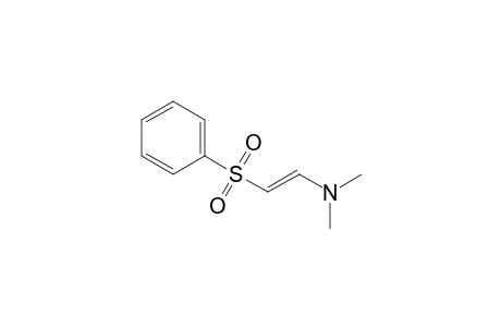 (E)-2-(benzenesulfonyl)-N,N-dimethyl-ethenamine