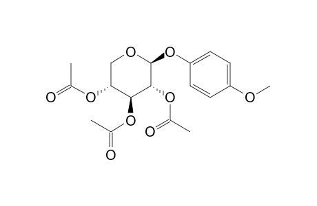 p-methoxyphenyl beta-D-xylopyranoside, triacetate