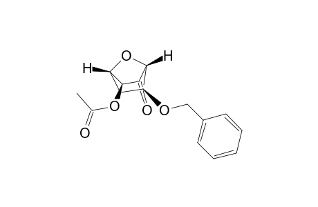 (-)-(1R,3S,4S,6S)-6-endo-Benzyloxy-2-oxo-7-oxabicyclo[2.2.1]hept-3-exo-yl acetate