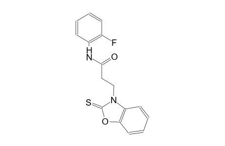 3-benzoxazolepropanamide, N-(2-fluorophenyl)-2,3-dihydro-2-thioxo-